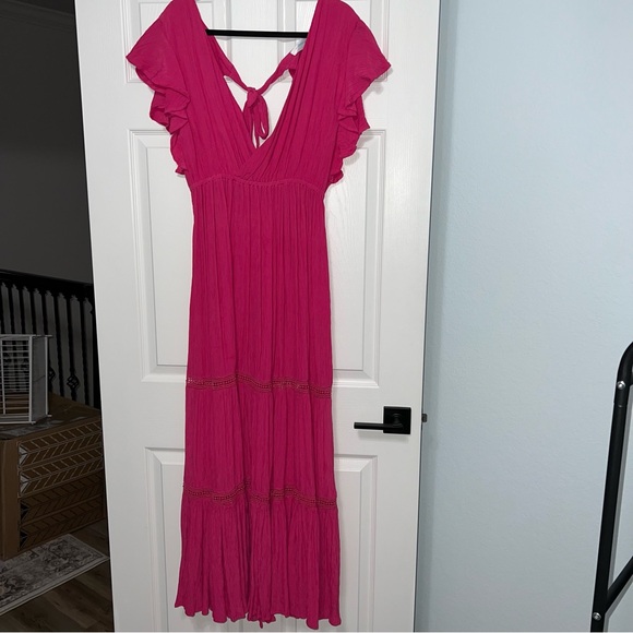 NWOT WALKER AND WADE PINK DRESS - Picture 11 of 13